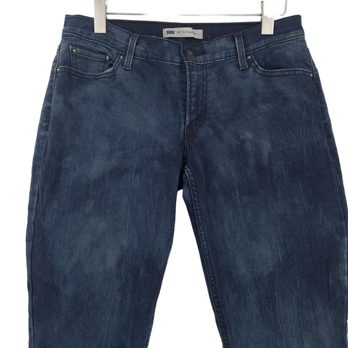 Vintage Levi's Jeans 524 Too Superlow Women Slim Skinny Size W31 L32, back view, image 2 of 9