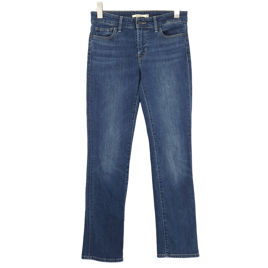 Vintage Levi's jean 714 droit Femme stretch classique taille W25 L30