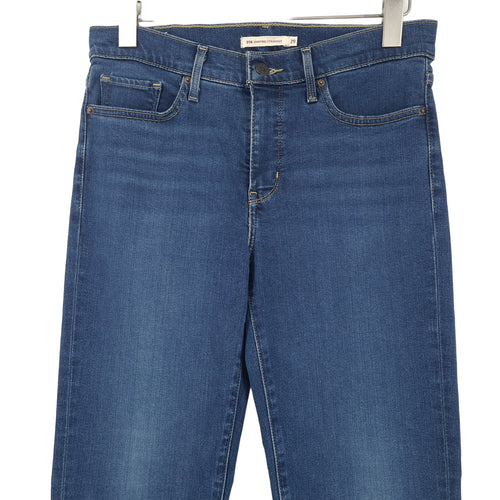 Levi's Jeans 314 Shaping Straight Women Slim Size W29 L32, back view, image 2 of 8