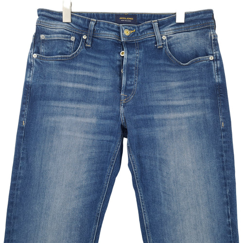 Jack & Jones Jeans Mike Men Stretch Comfort Relaxed Tapered Size W33 L30, back view, image 2 of 11