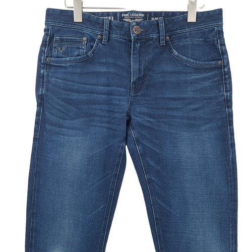 Pme Legend Jeans Tailwheel Men Stretch Slim Skinny Size W32 L32, back view, image 2 of 8