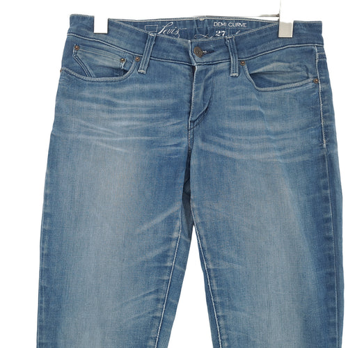 Vintage Levi's Jeans Demi Curve Skinny Women Stretch Slim Size W27 L32, back view, image 2 of 8