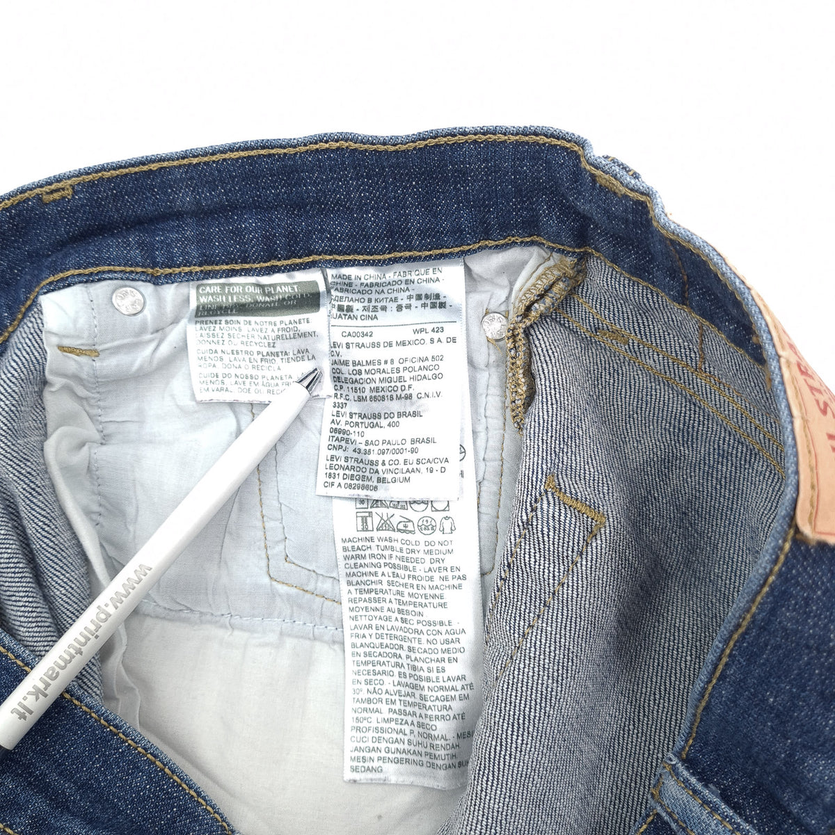 Levi's Jeans 511 Men Stretch Slim Straight Size W32 L30, detail view 5, image 7 of 9