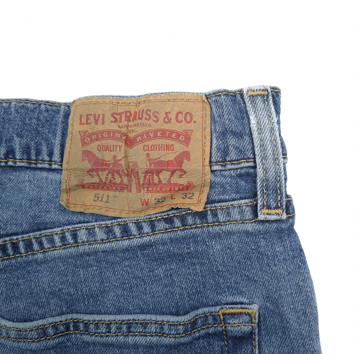 Levi's Jeans 511 Men Stretch Slim Straight Size W32 L32, detail view 3, image 5 of 9