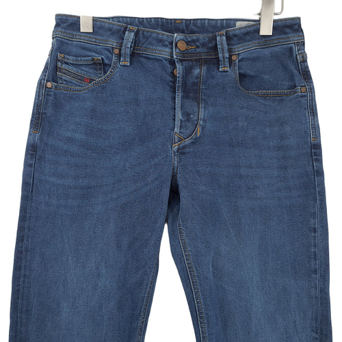 Vintage Diesel Jeans Larkee-Beex Men Stretch Regular Tapered Size W33 L32, back view, image 2 of 8
