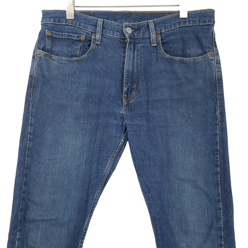 Vintage Levi's Jeans 512 Lo-Ball Men Stretch Slim Tapered Size W34 L34, back view, image 2 of 9