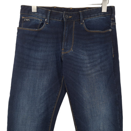 Emporio Armani Jeans J06 Men Stretch Slim Skinny Size W31 L32, back view, image 2 of 8