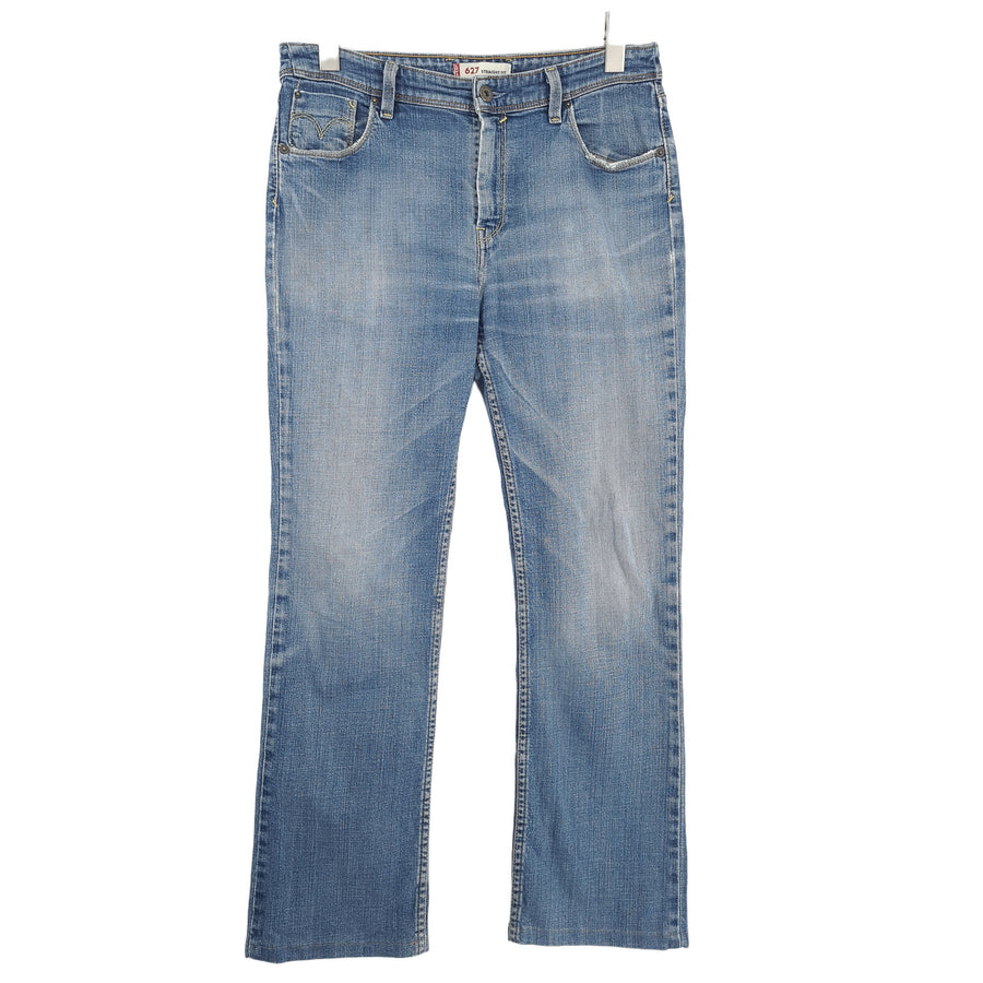 Vintage Levi's jeans 627 dritto Fit Donna elasticizzato regolare taglia W32 L30