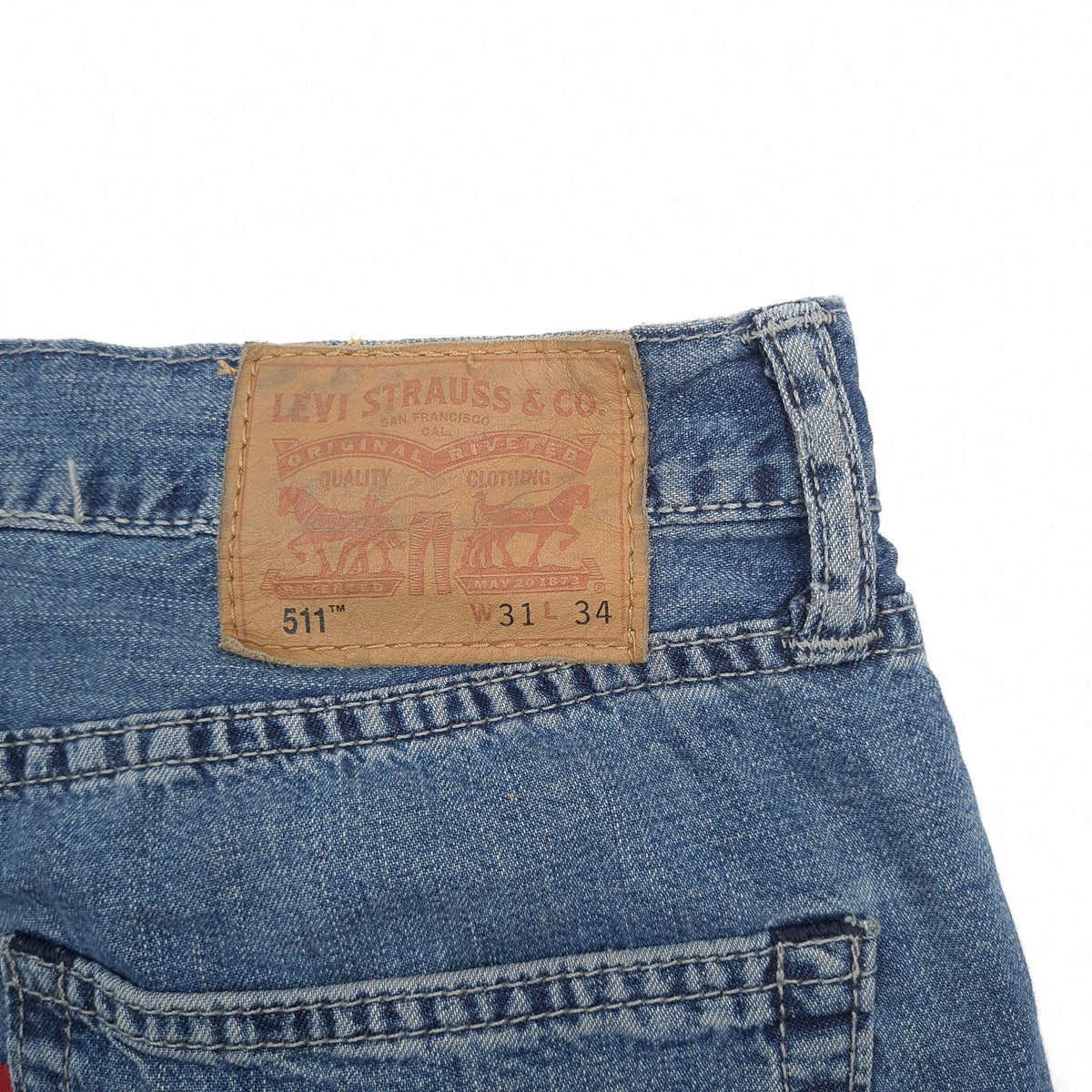 Levi's Jeans 511 Men Slim Straight Size W31 L34, detail view 3, image 5 of 9