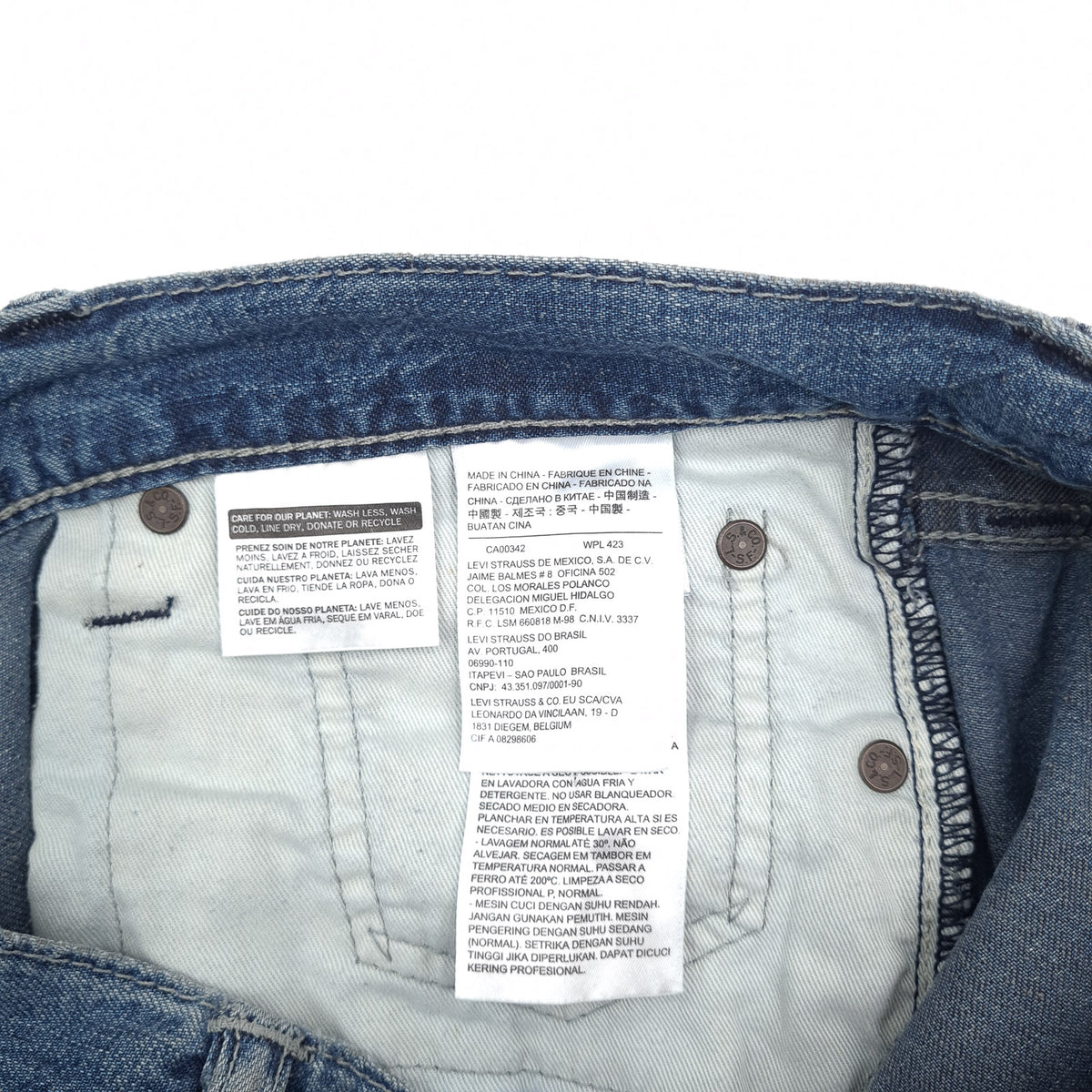 Levi's Jeans 511 Men Slim Straight Size W31 L34, detail view 5, image 7 of 9