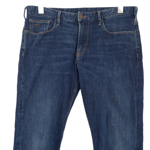 Emporio Armani Jeans J06 Men Stretch Slim Skinny Size W32 L30, back view, image 2 of 8