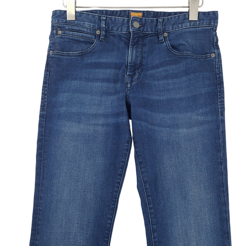 Hugo Boss Jeans Men Stretch Regular Straight Size W32 L32, back view, image 2 of 8