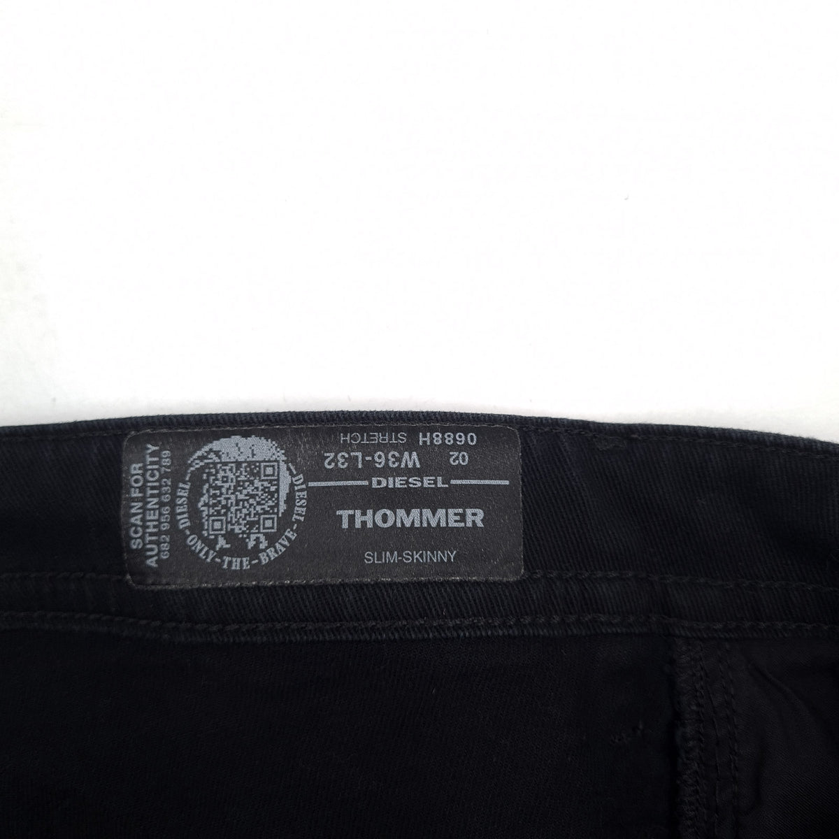 Diesel Jeans Thommer Men Stretch Slim Skinny Size W36 L32, detail view 3, image 5 of 8