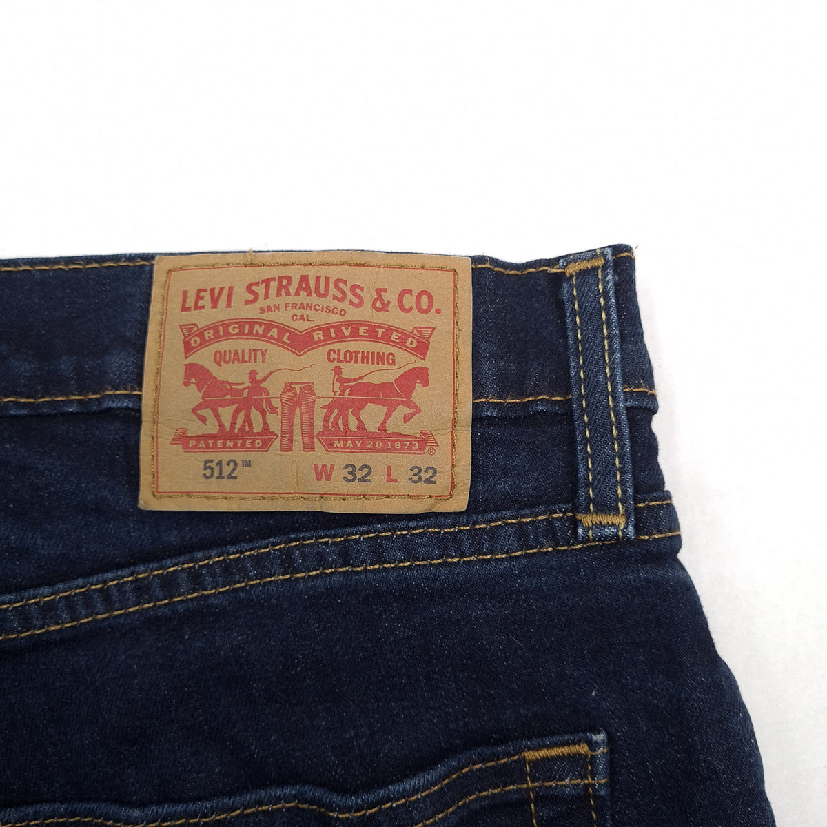 Levi's Jeans 512 Men Stretch Slim Tapered Size W32 L32, detail view 3, image 5 of 9
