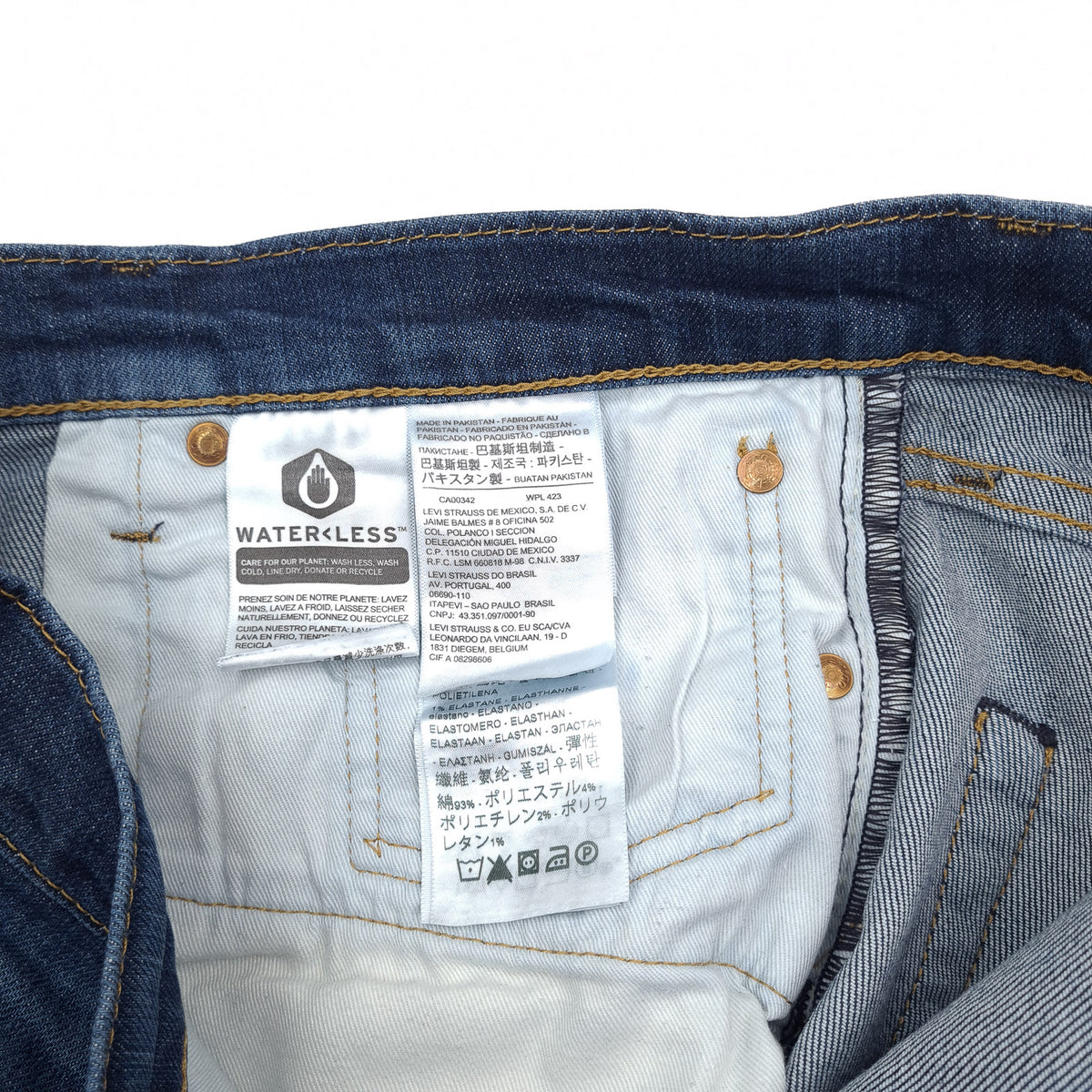 Levi's Jeans 511 Men Stretch Slim Straight Size W36 L34, detail view 7, image 9 of 11