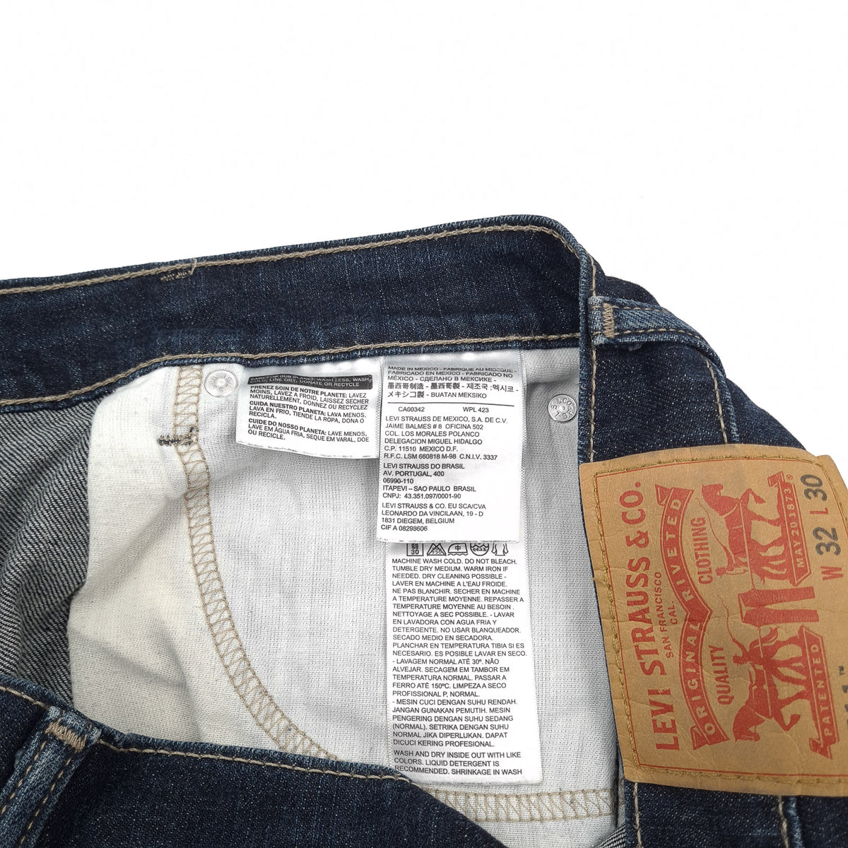 Levi's Jeans 511 Men Stretch Slim Straight Size W32 L30, detail view 5, image 7 of 9