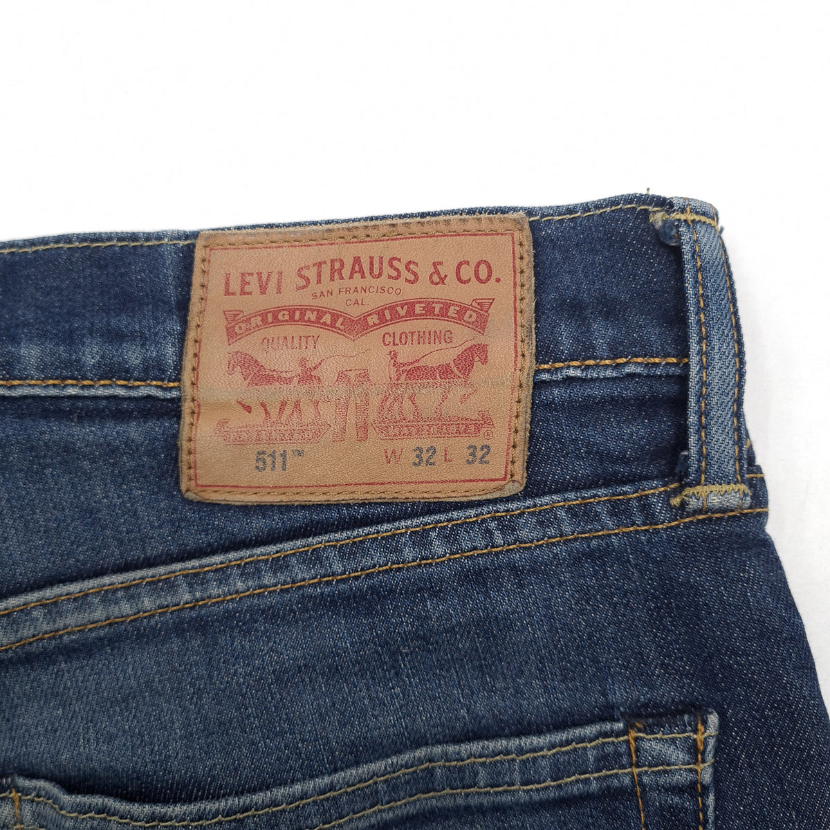 Levi's Jeans 511 Men Stretch Slim Straight Size W32 L32, detail view 3, image 5 of 9
