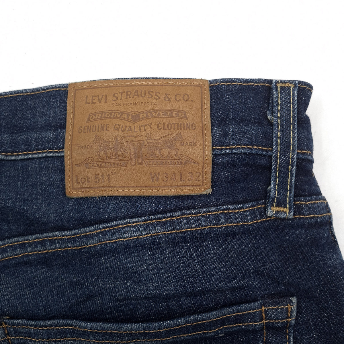Levi's Jeans 511 Men Stretch Slim Straight Size W34 L32, detail view 3, image 5 of 10