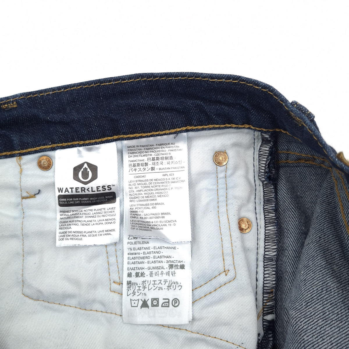 Levi's Jeans 511 Men Stretch Slim Straight Size W33 L34, detail view 7, image 9 of 11