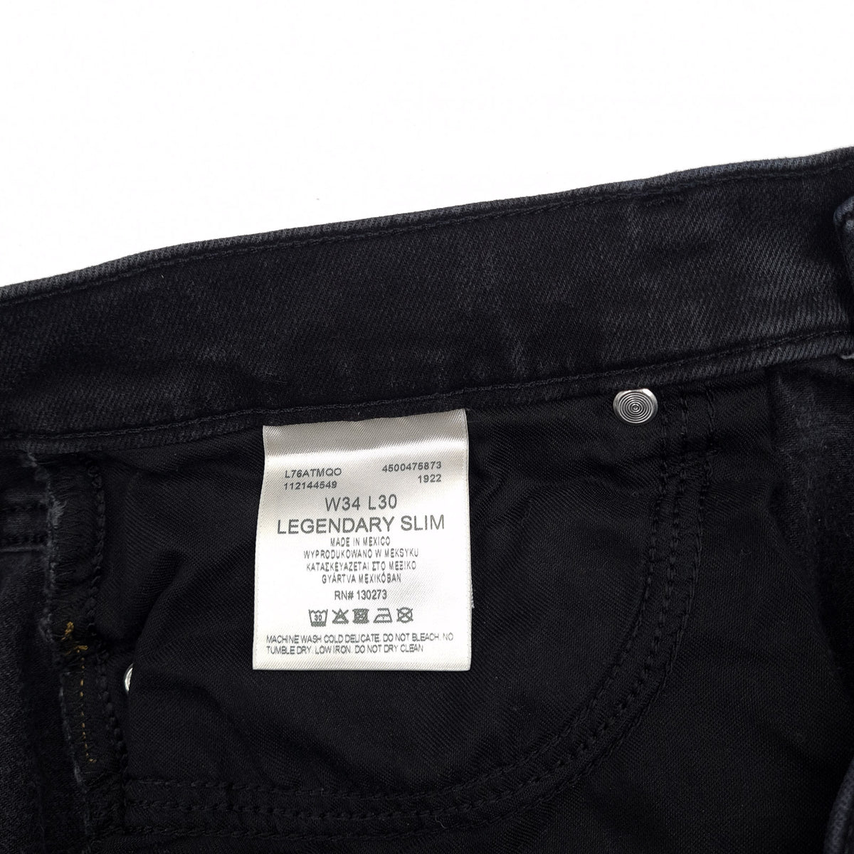Lee Jeans Legendary Slim Men Stretch Straight Size W34 L30, detail view 5, image 7 of 8
