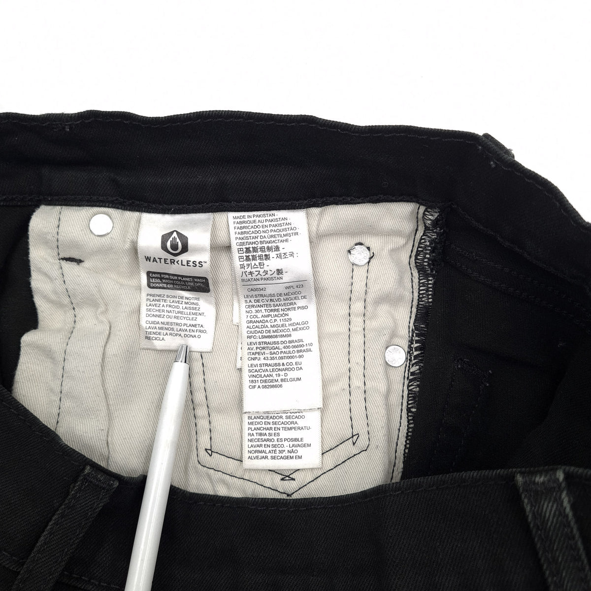 Levi's Jeans 511 Men Stretch Slim Straight Size W31 L30, detail view 6, image 8 of 10
