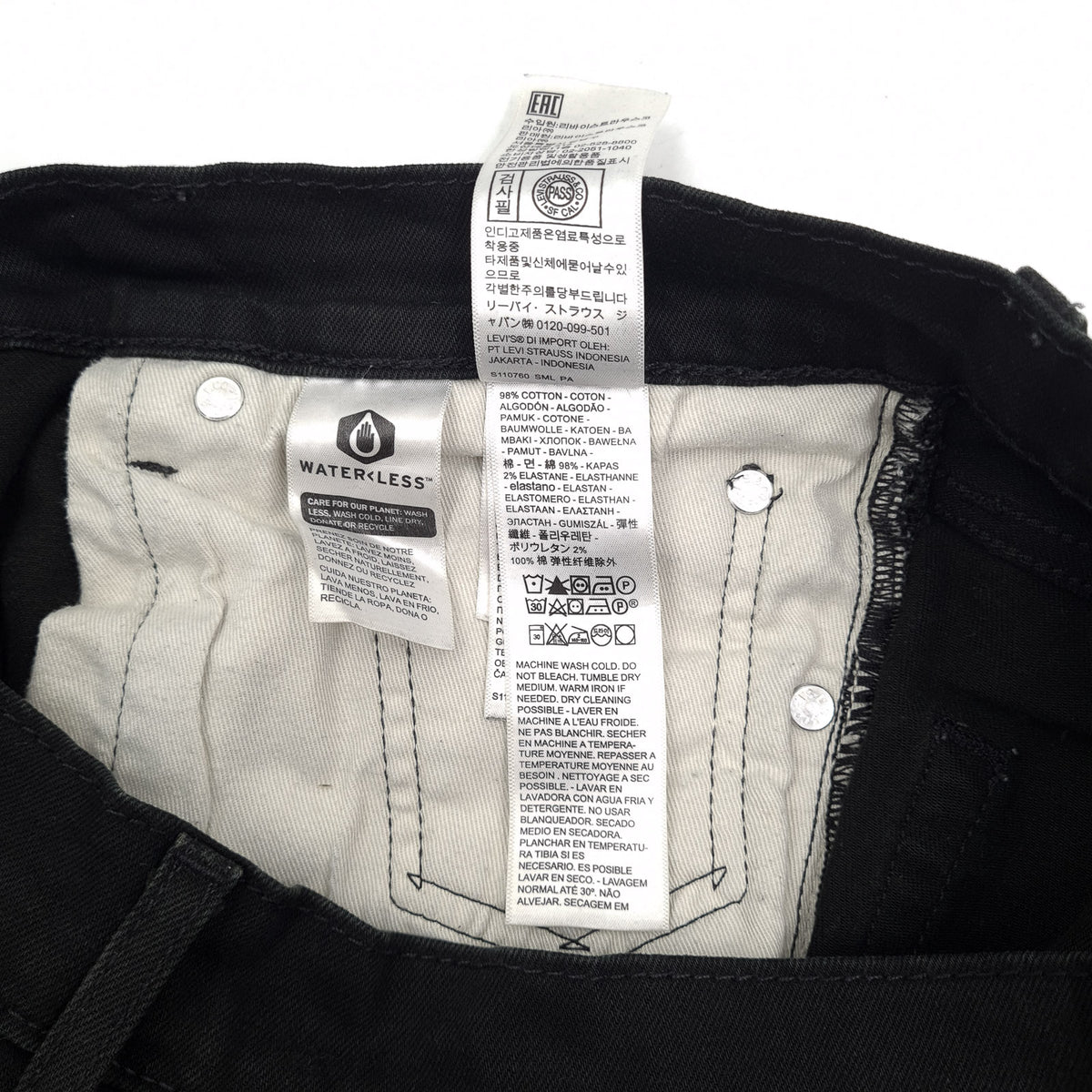 Levi's Jeans 511 Men Stretch Slim Straight Size W31 L30, detail view 7, image 9 of 10