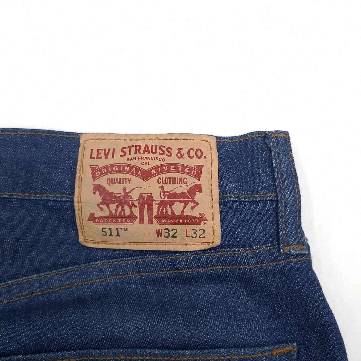 Levi's Jeans 511 Men Stretch Slim Straight Size W32 L32, detail view 3, image 5 of 9