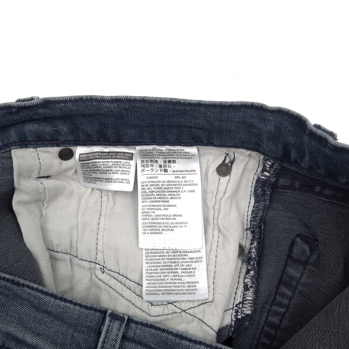 Levi's Jeans 511 Men Stretch Slim Straight Size W32 L32, detail view 6, image 8 of 10