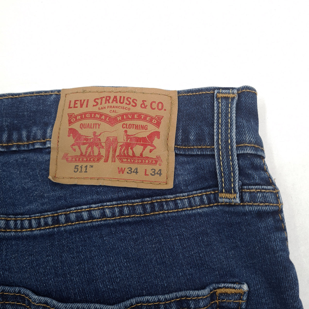 Levi's Jeans 511 Men Slim Straight Size W34 L34, detail view 3, image 5 of 6