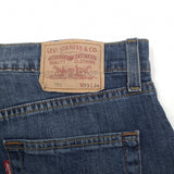 Vintage Levi's Jeans 751 Men Stretch Regular Straight Size W33 L34, detail view 3, image 5 of 7