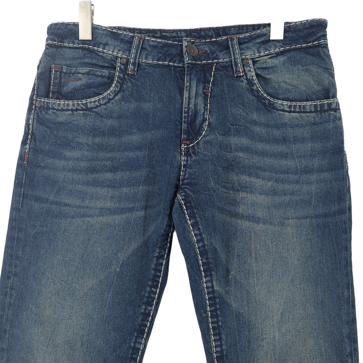 Camp David Jeans Men Stretch Regular Straight Size W32 L32, back view, image 2 of 8