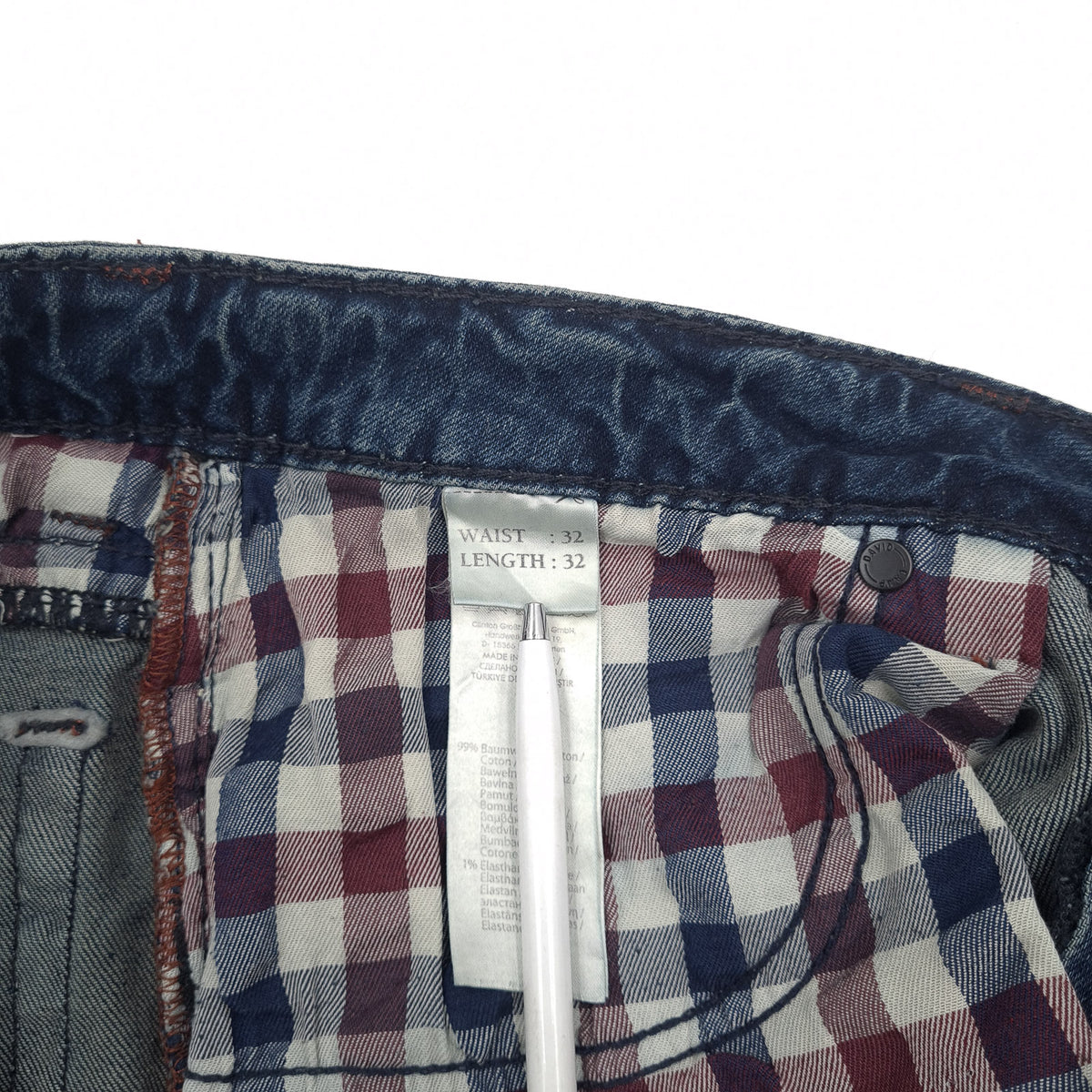 Camp David Jeans Men Stretch Regular Straight Size W32 L32, detail view 5, image 7 of 8
