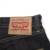 Levi's Jeans 511 Men Stretch Slim Straight Size W34 L30, detail view 3, image 5 of 9