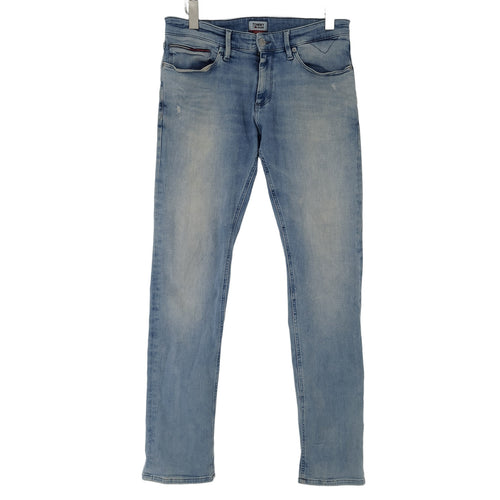 Vintage Tommy Hilfiger Jeans Scanton Men Slim Straight Size W34 L34, front view, image 1 of 9