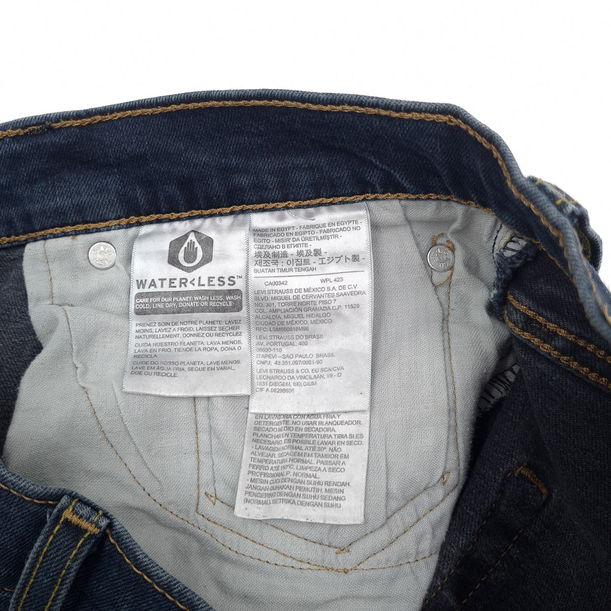Levi's Jeans 512 Men Stretch Slim Tapered Size W34 L32, detail view 5, image 7 of 9