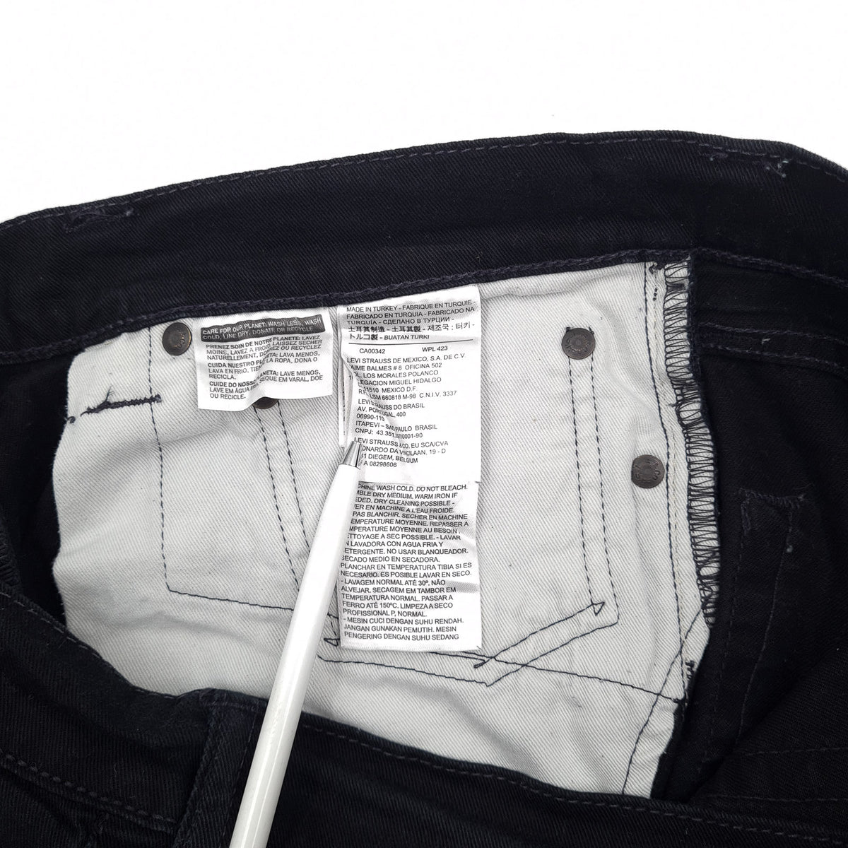 Levi's Jeans 511 Men Stretch Slim Straight Size W34 L30, detail view 5, image 7 of 9