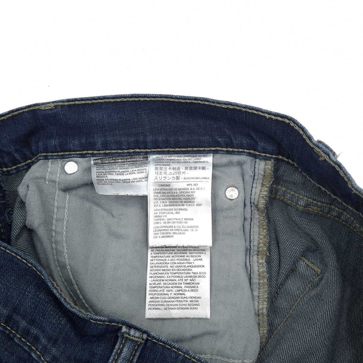 Levi's Jeans 511 Men Stretch Slim Straight Size W32 L34, detail view 5, image 7 of 9
