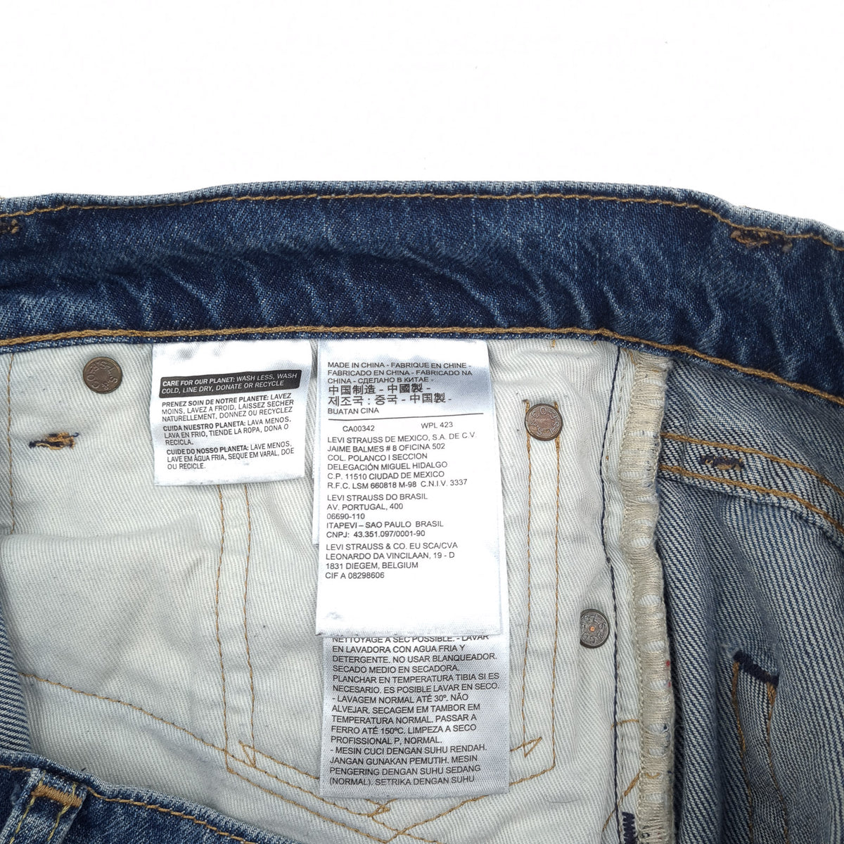 Levi's Jeans 511 Men Stretch Slim Straight Size W33 L32, detail view 6, image 8 of 10