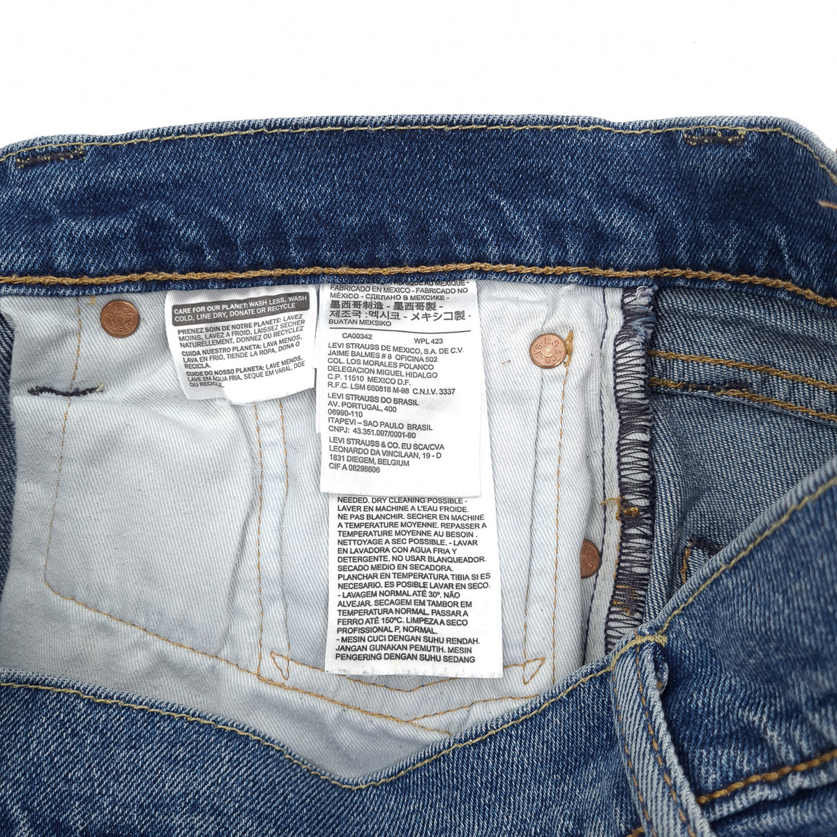 Levi's Jeans 511 Men Stretch Slim Straight Size W33 L34, detail view 5, image 7 of 9