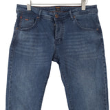 Vintage Hugo Boss Jeans Delaware Slim Fit Men Straight Size W34 L32, back view, image 2 of 10