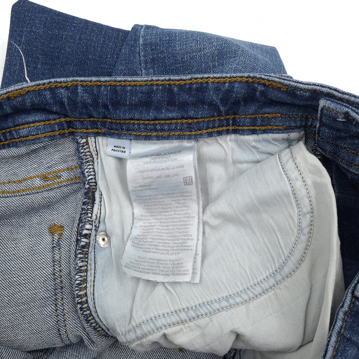 Vintage Jack & Jones Jeans Glenn Men Stretch Slim Skinny Size W29 L32, detail view 7, image 9 of 11