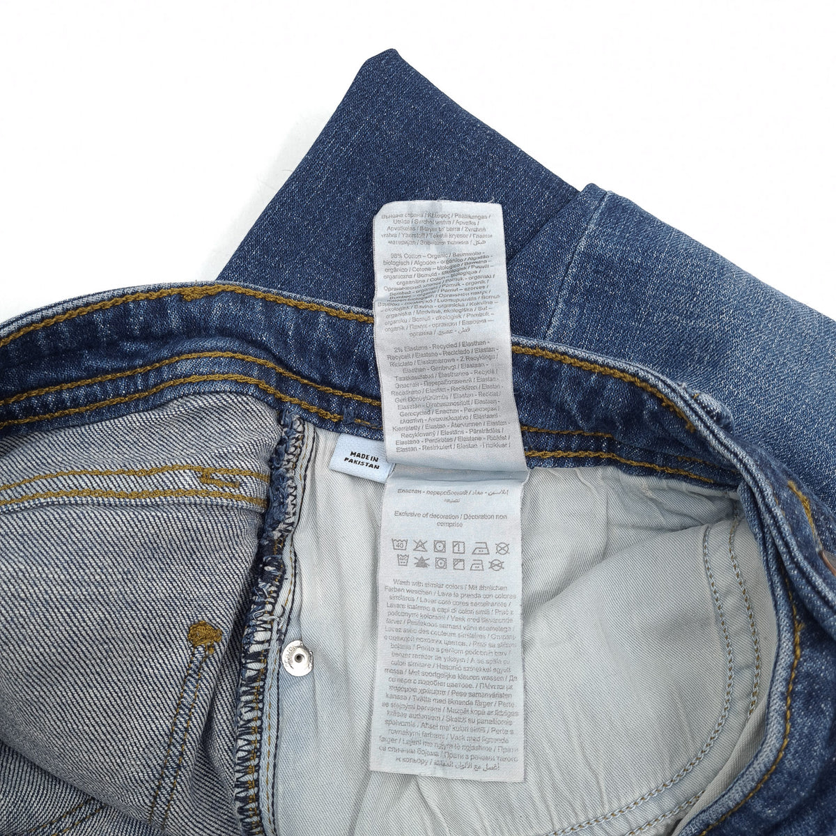 Vintage Jack & Jones Jeans Glenn Men Stretch Slim Skinny Size W29 L32, detail view 8, image 10 of 11