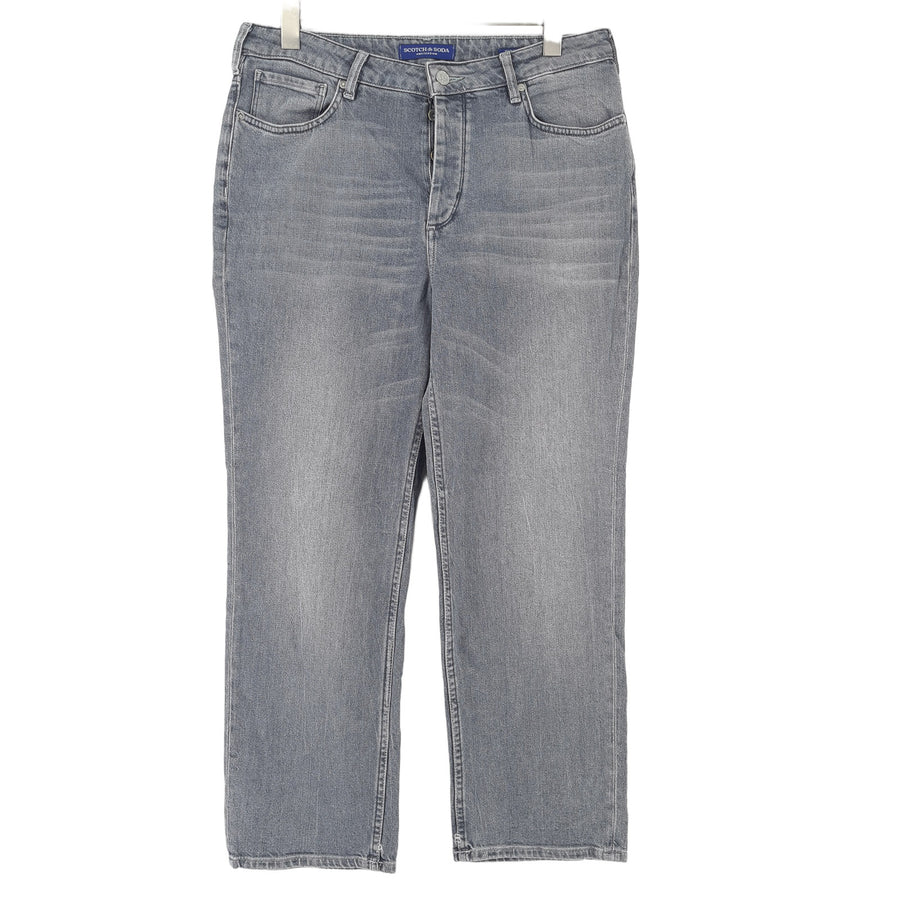 Scotch & Soda jeansy The Sky Damskie elastyczne luźny proste rozmiar W32 L28