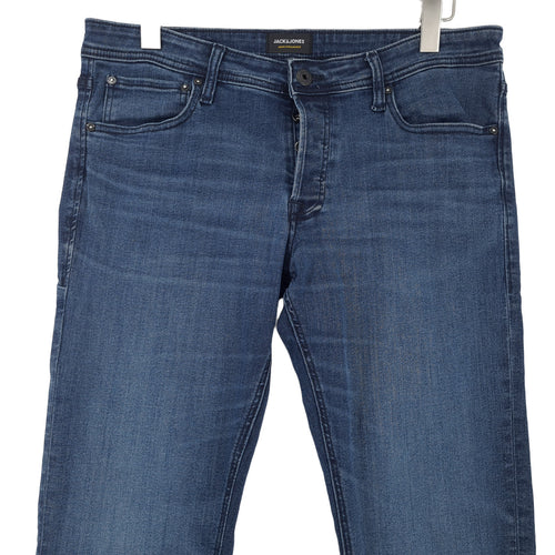Jack & Jones Jeans Glenn Men Stretch Slim Skinny Size W36 L34, back view, image 2 of 10