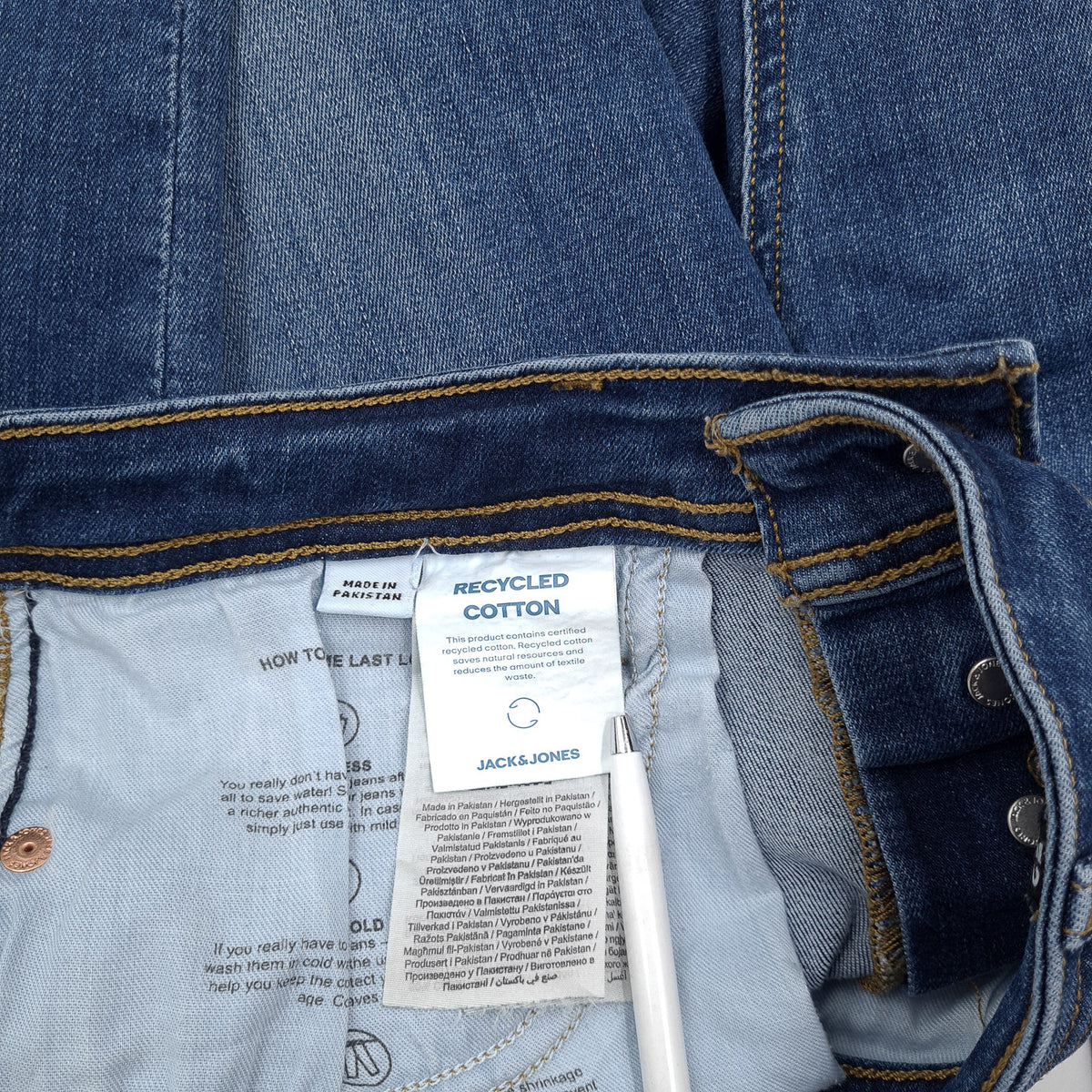 Jack & Jones Jeans Glenn Men Stretch Slim Skinny Size W32 L32, detail view 7, image 9 of 11