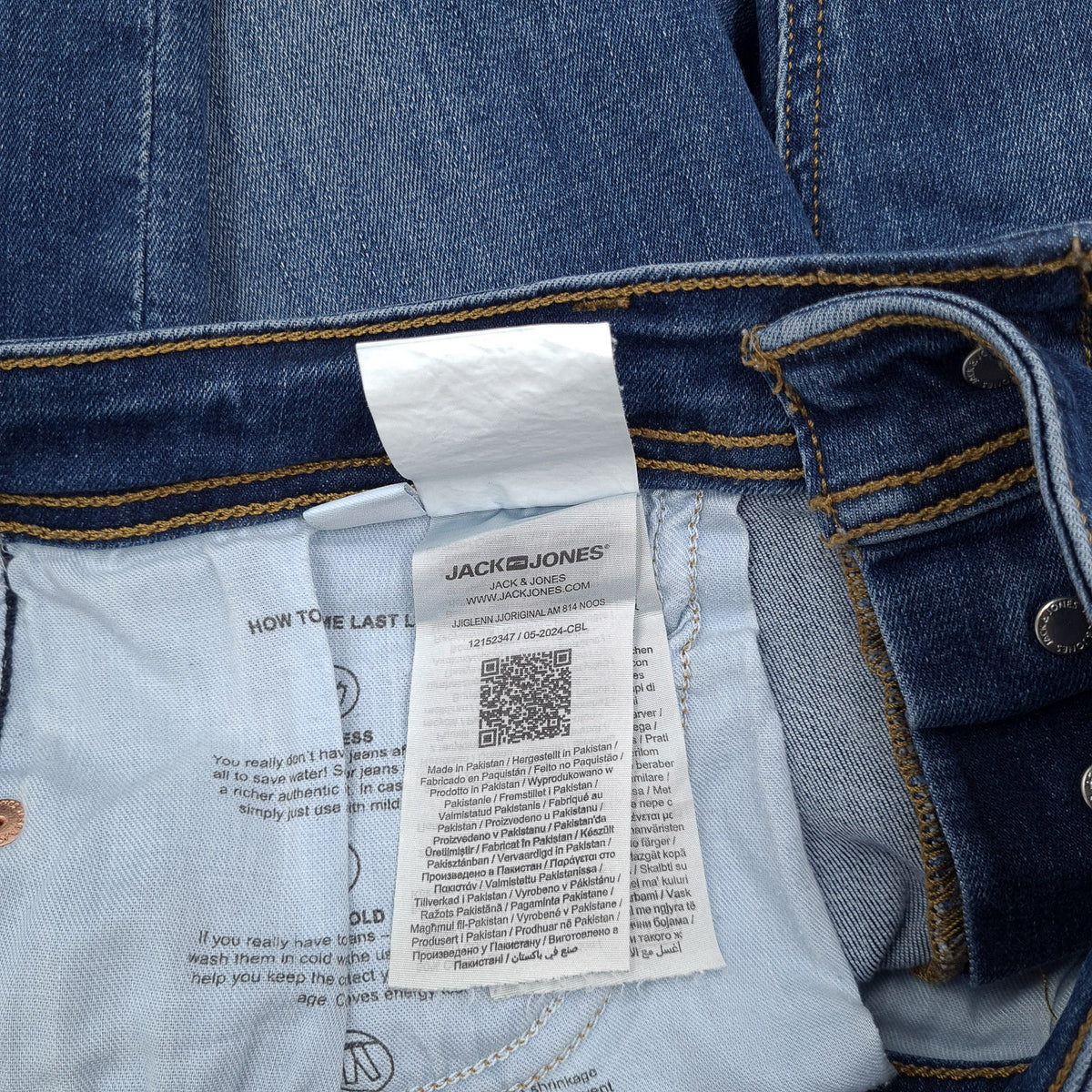 Jack & Jones Jeans Glenn Men Stretch Slim Skinny Size W32 L32, detail view 8, image 10 of 11