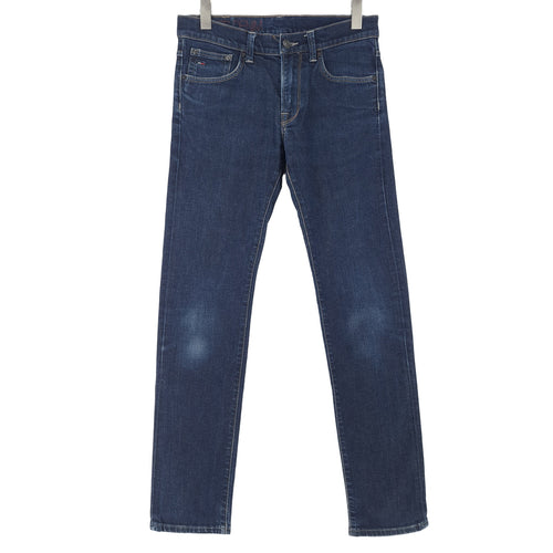 Vintage Tommy Hilfiger Jeans Clyde Men Stretch Slim Straight Size W31 L34, front view, image 1 of 8
