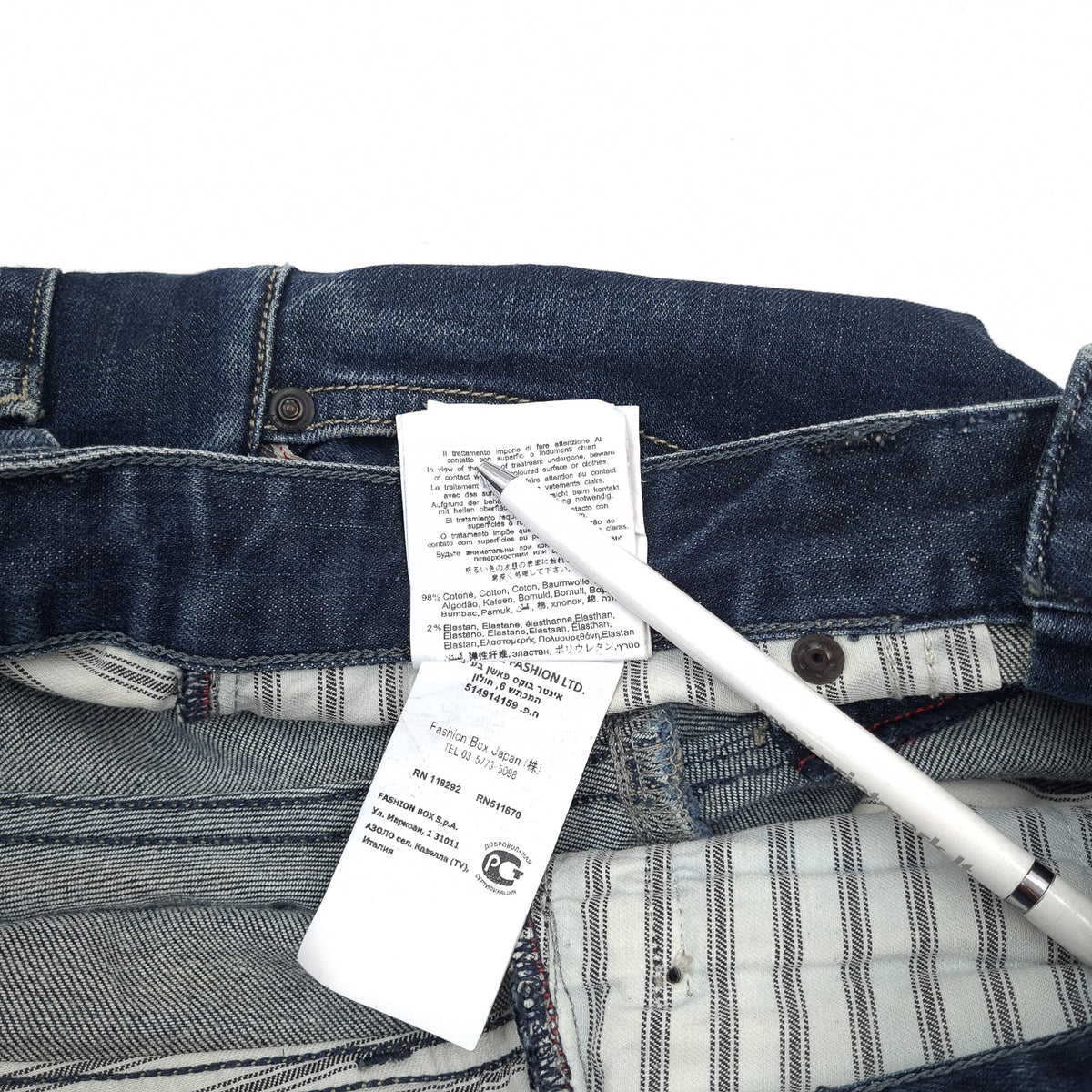 Replay Jeans Lenrick Men Stretch Slim Straight Size W30 L32, detail view 6, image 8 of 8