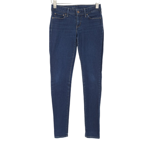 Vintage Levi's Jeans Demi Curve Skinny Women Stretch Slim Size W25 L32, front view, image 1 of 10