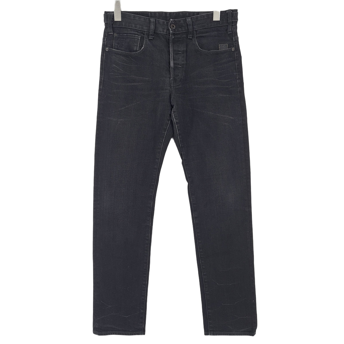 Vintage G-Star Jeans Holmer Tapered Men Stretch Regular Size W32 L32, front view, image 1 of 9